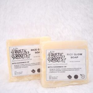 rice glow soap